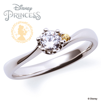ディズニープリンセス ベル エンゲージリング ディズニープリンセス Disney Princess 結婚指輪 婚約指輪のjkplanet 公式サイト