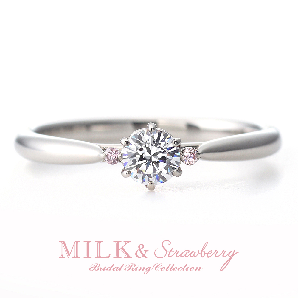 MILK & Strawberry – オーラ 婚約指輪 | ミルク＆ストロベリー(MILK