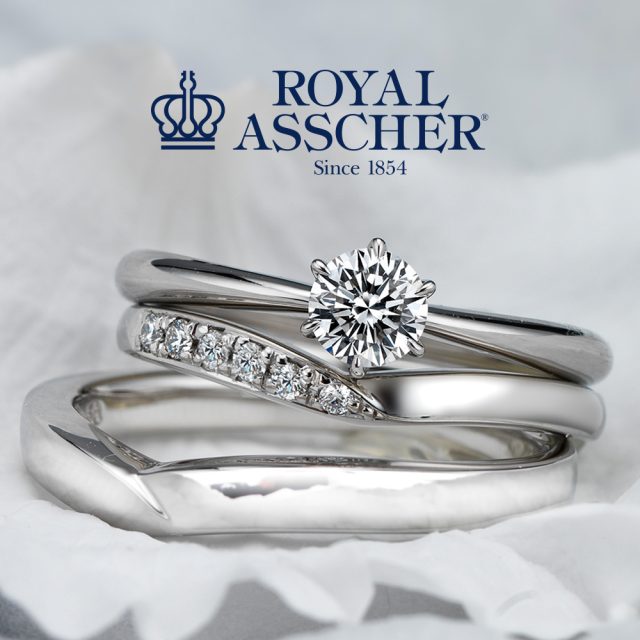 ロイヤルアッシャーダイヤモンド(ROYAL ASSCHER) | 結婚指輪・婚約指輪 ...