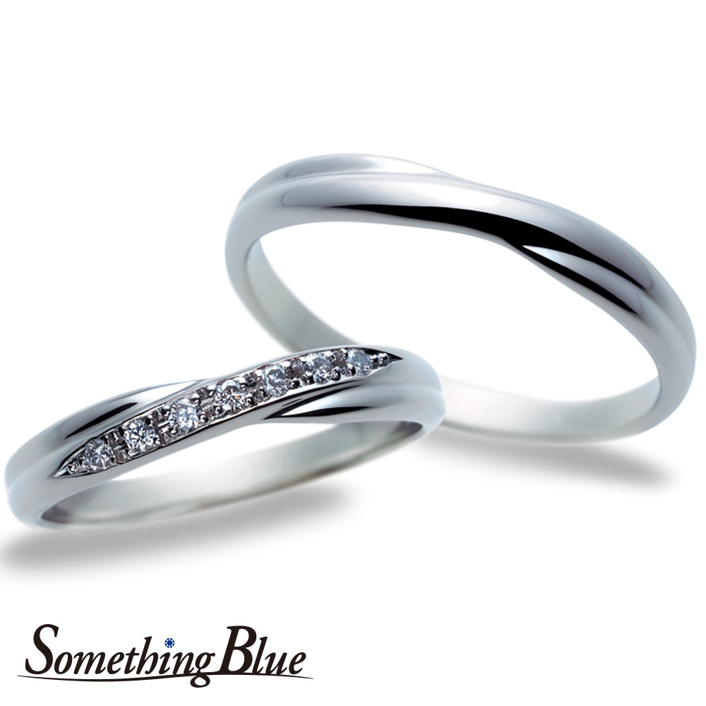 Something Blue – Ribbon / リボン 結婚指輪 SP814,SP815 | サムシングブルー(Something Blue) |  結婚指輪・婚約指輪のJKPLANET【公式サイト】