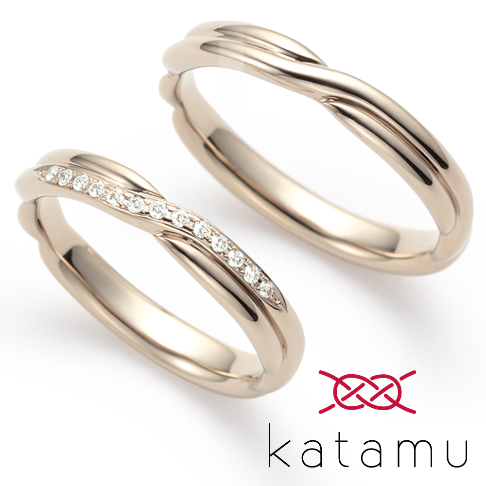 katamu – 縁(えにし)結婚指輪 | カタム(katamu)【鍛造製法】 | 結婚