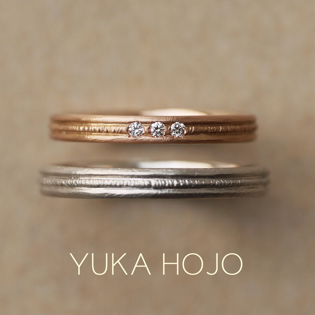 YUKA HOJO – Calm / カーム 結婚指輪 | ユカホウジョウ(YUKA HOJO ...