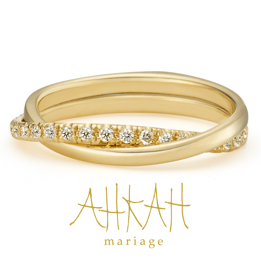 AHKAH – TWO of US ゴールド | アーカー(AHKAH)鹿児島 | 結婚指輪 ...