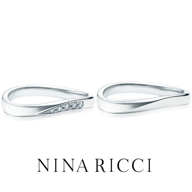 リング　ニナリッチ　NR Pt/K18PG 指輪　NINA RICCI