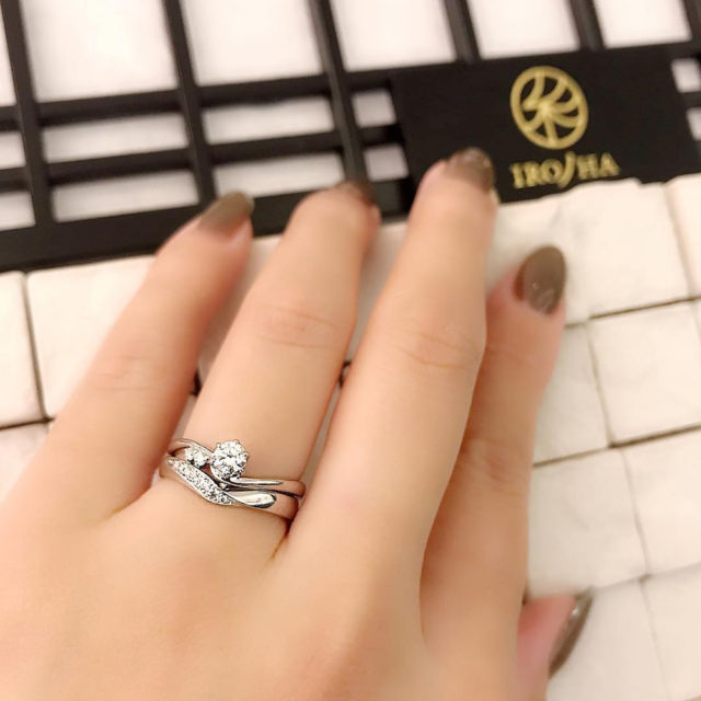 Ironoha 幸せの空模様 マリッジリング 彩乃瑞 Ironoha 結婚指輪 婚約指輪のjkplanet 公式サイト