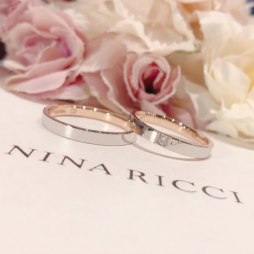 ☆NINA RICCI【ニナリッチ】(11)6RB067-3 マリッジリング・結婚指輪・ペアリング用(1本） 結婚指輪・マリッジリング