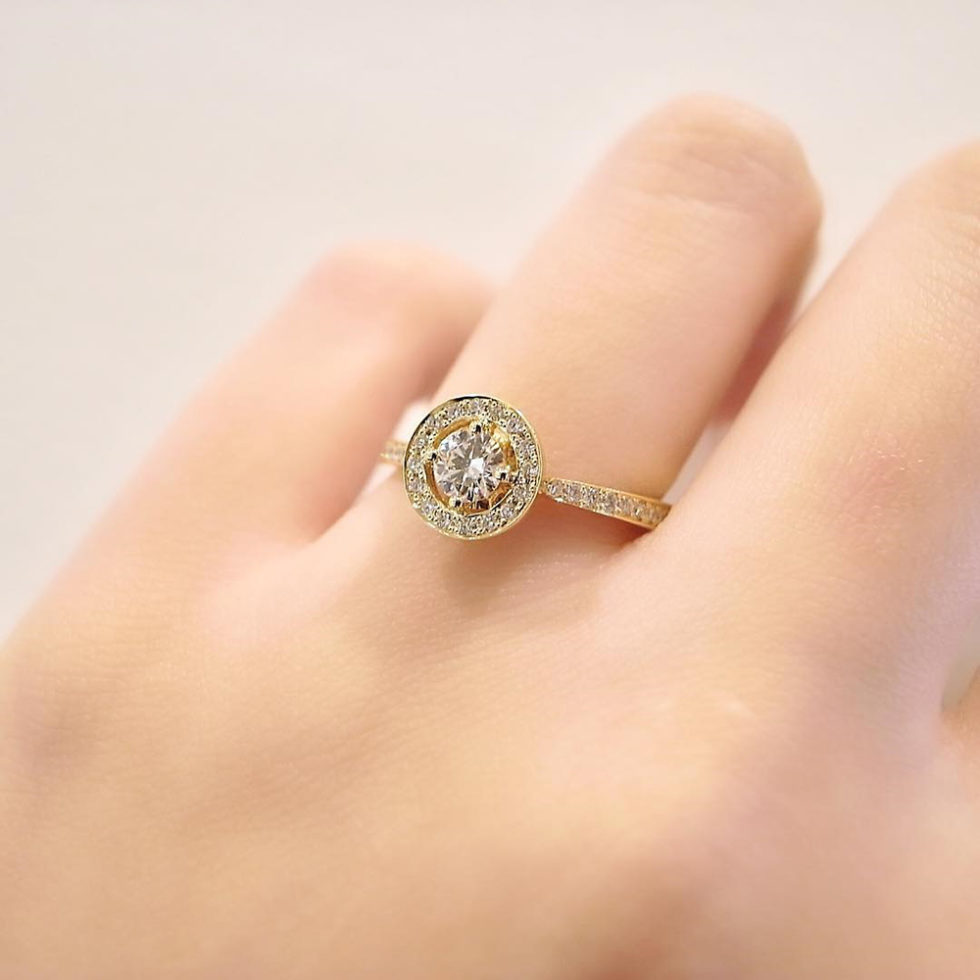 フォーエバーマーク   ダイヤモンド 0.35 リング・指輪