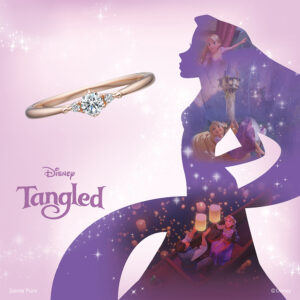 Disney Tangled ディズニー ラプンツェル One Wish ひとつの願い 結婚指輪 ディズニー ラプンツェル Disney Tangled Rapunzel 結婚指輪 婚約指輪のjkplanet 公式サイト