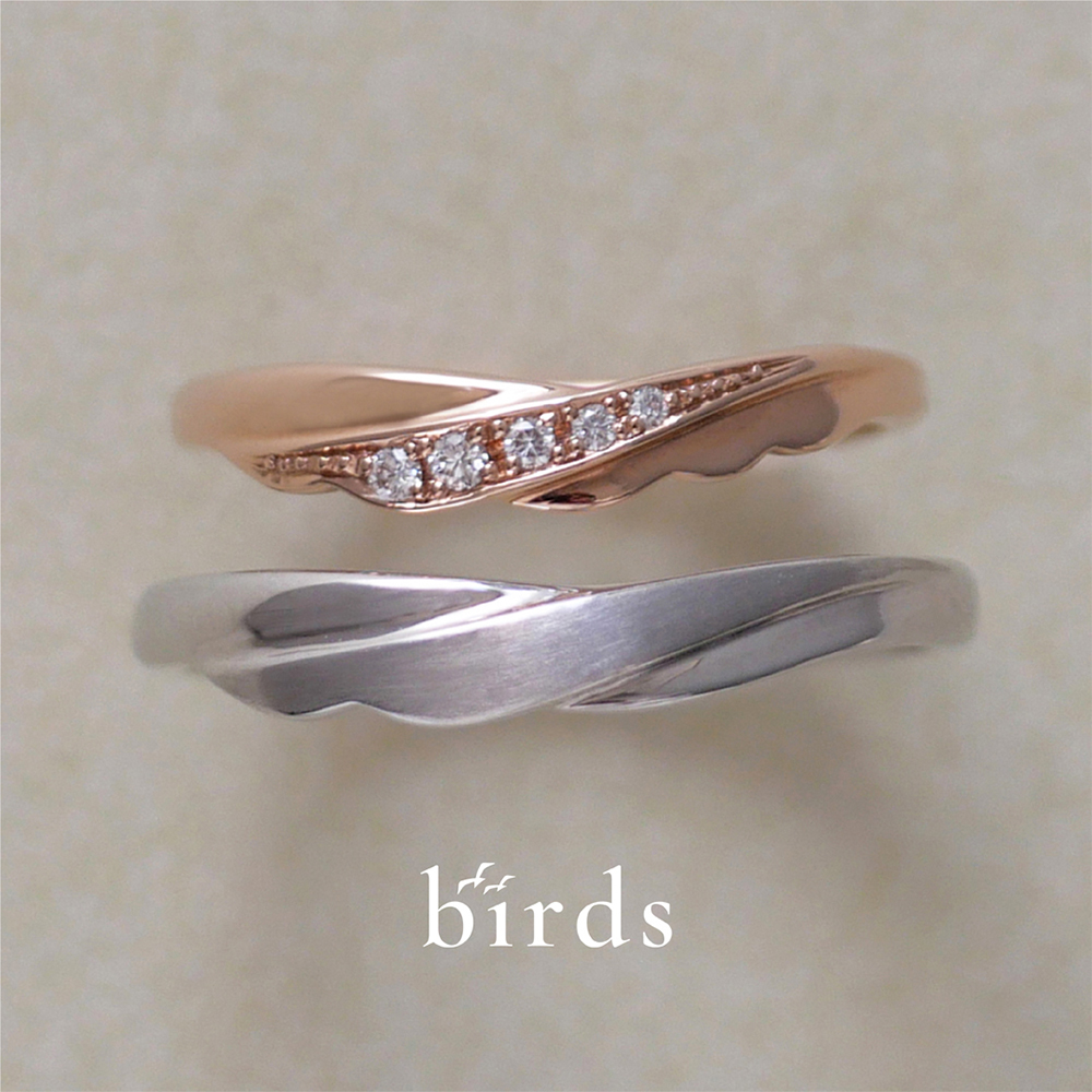 NEW】birds – two as one トゥーアズワン 結婚指輪 バーズ(birds) 結婚指輪・婚約指輪 のJKPLANET【公式サイト】