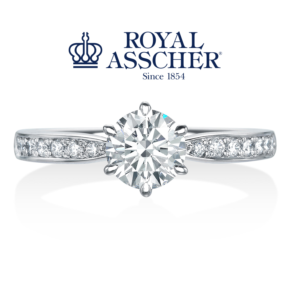 ロイヤルアッシャー「フロアリード」 婚約指輪 ERA815 | ロイヤルアッシャーダイヤモンド(ROYAL ASSCHER) |  結婚指輪・婚約指輪のJKPLANET【公式サイト】