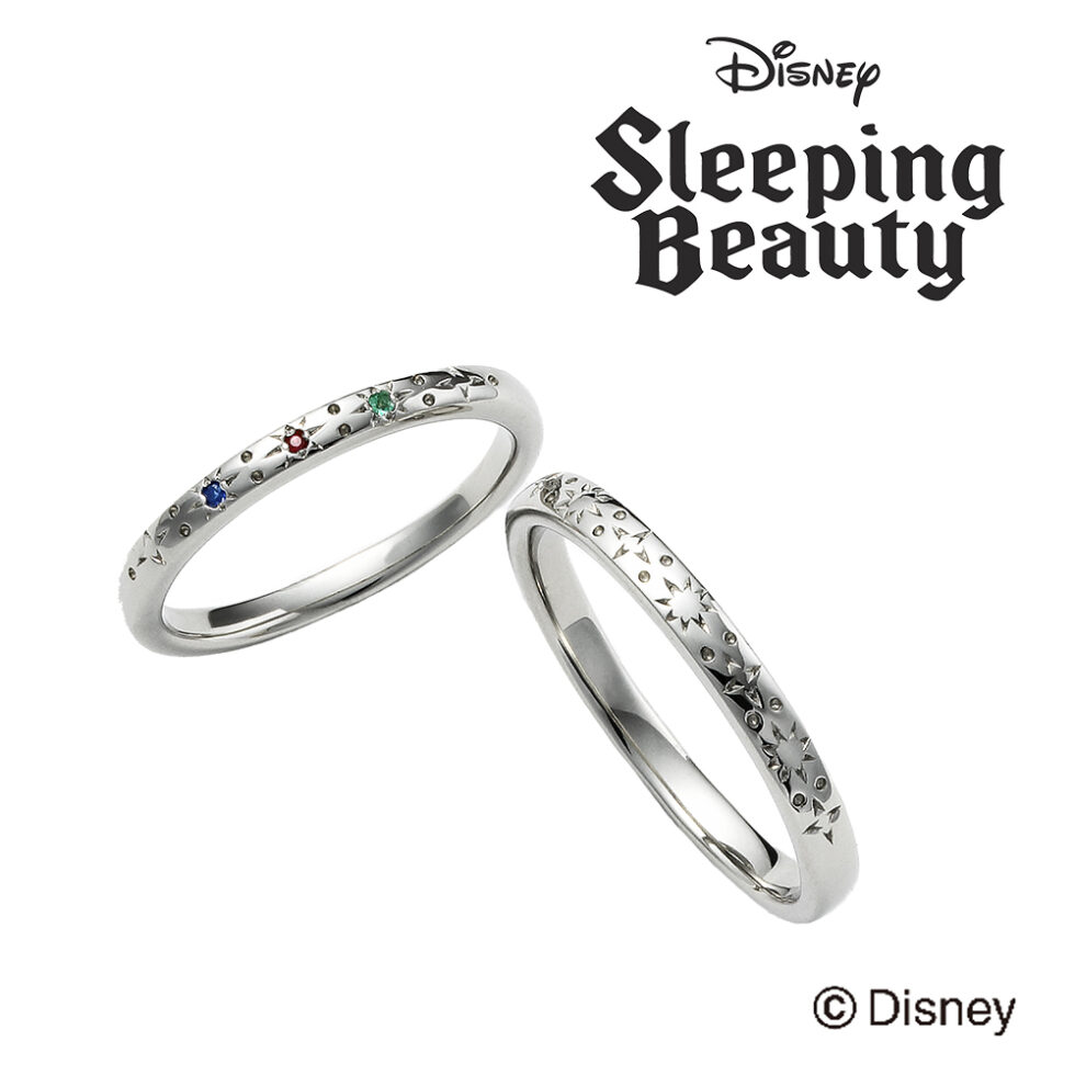 ディズニープリンセス – オーロラ 結婚指輪