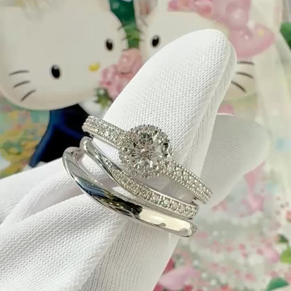 ハローキティ(Hello Kitty × MAYFAIR)キューガーデン 結婚指輪・婚約指輪 動画サムネイル